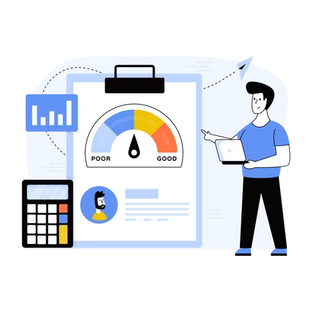 Credit Score Illustration